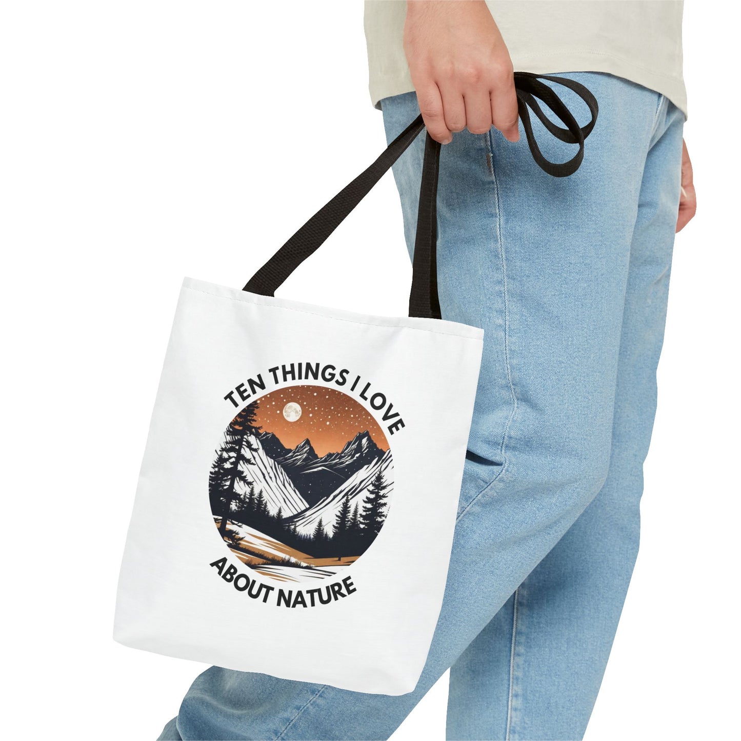 Nature Tote Bag - Ten Things I Love About Nature