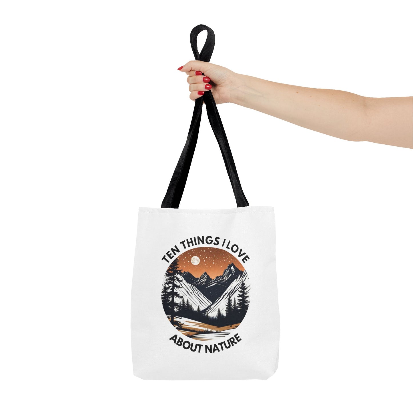 Nature Tote Bag - Ten Things I Love About Nature