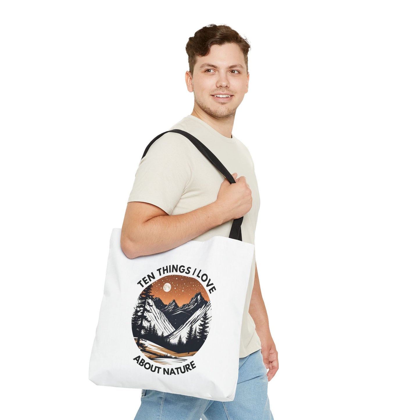 Nature Tote Bag - Ten Things I Love About Nature