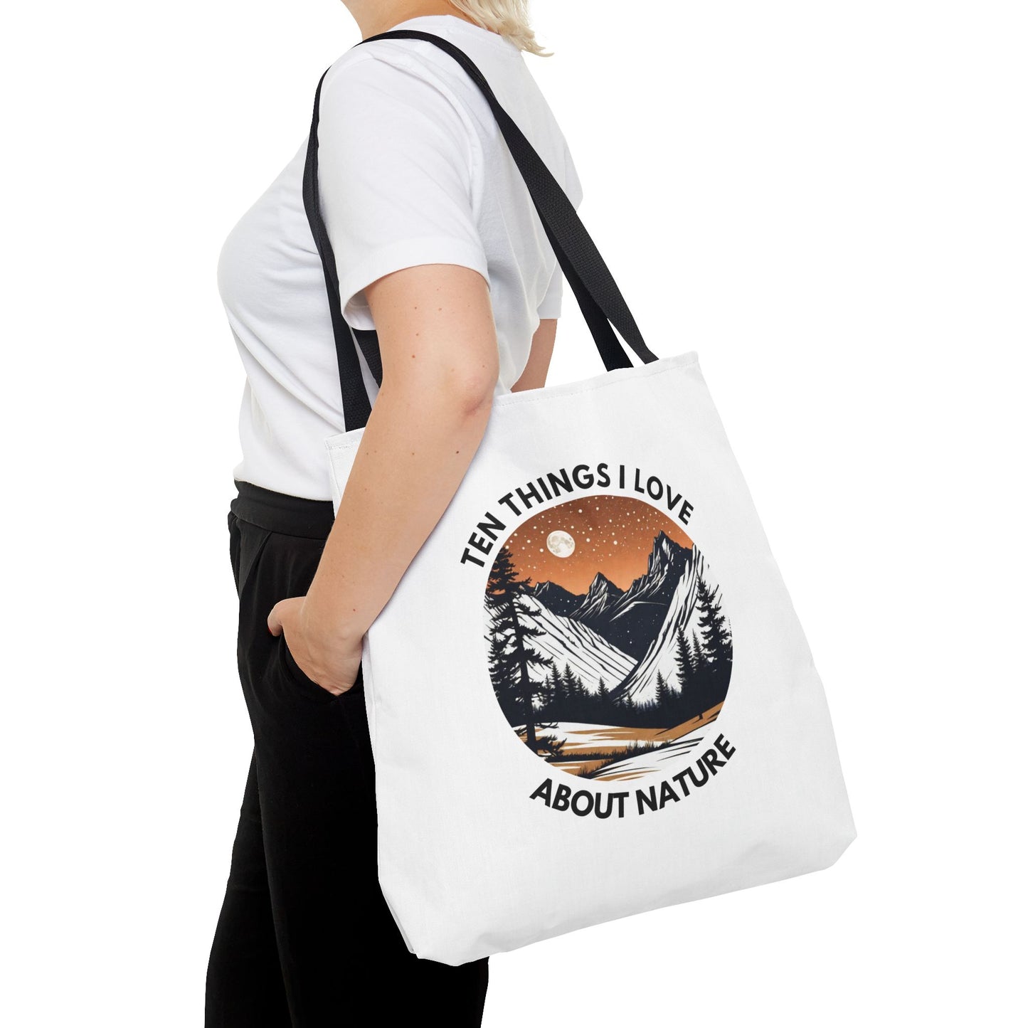 Nature Tote Bag - Ten Things I Love About Nature