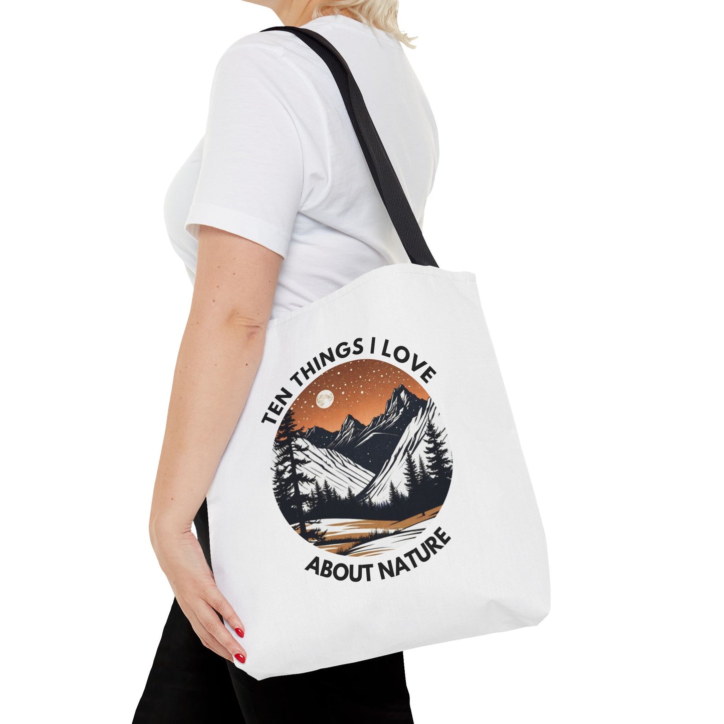 Nature Tote Bag - Ten Things I Love About Nature