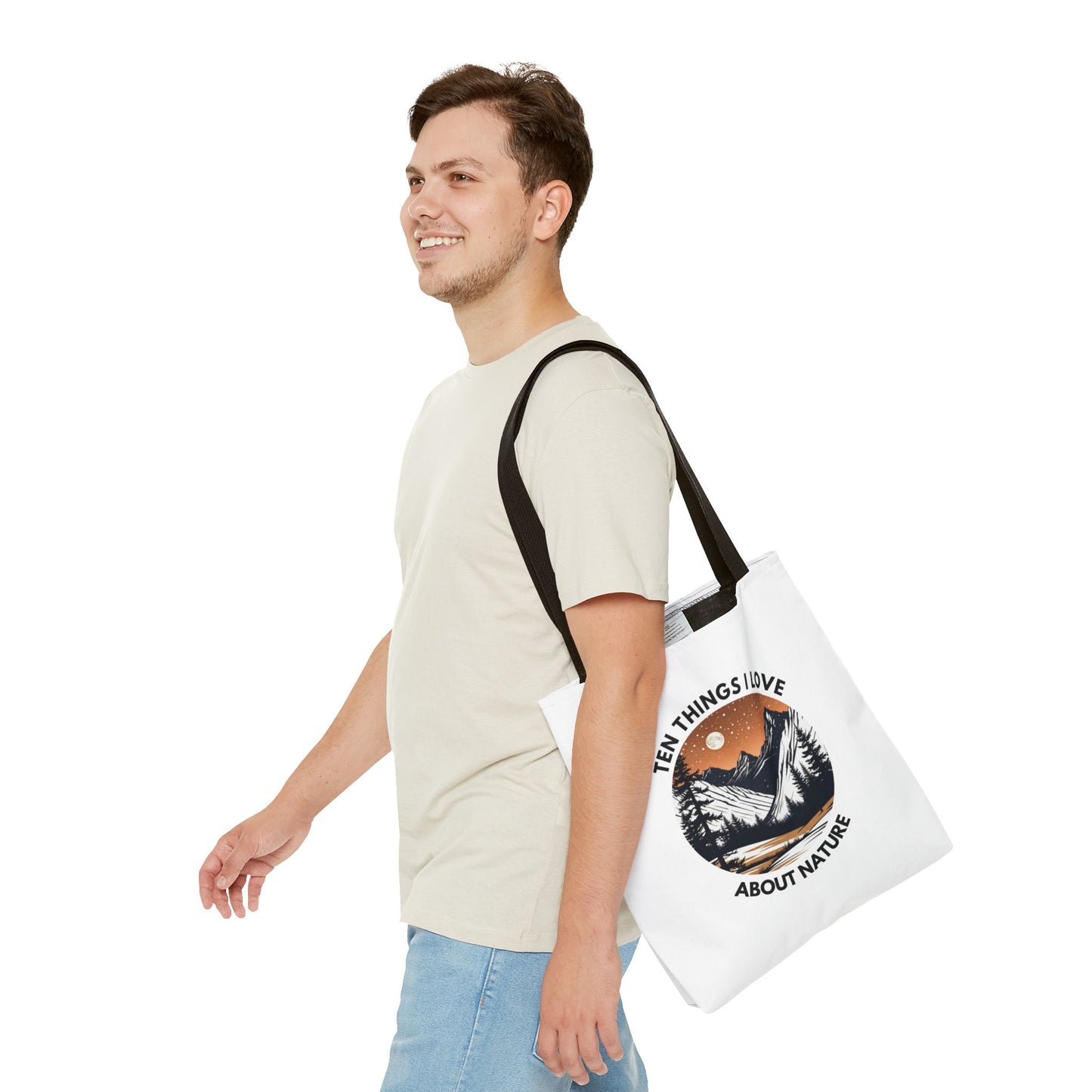 Nature Tote Bag - Ten Things I Love About Nature