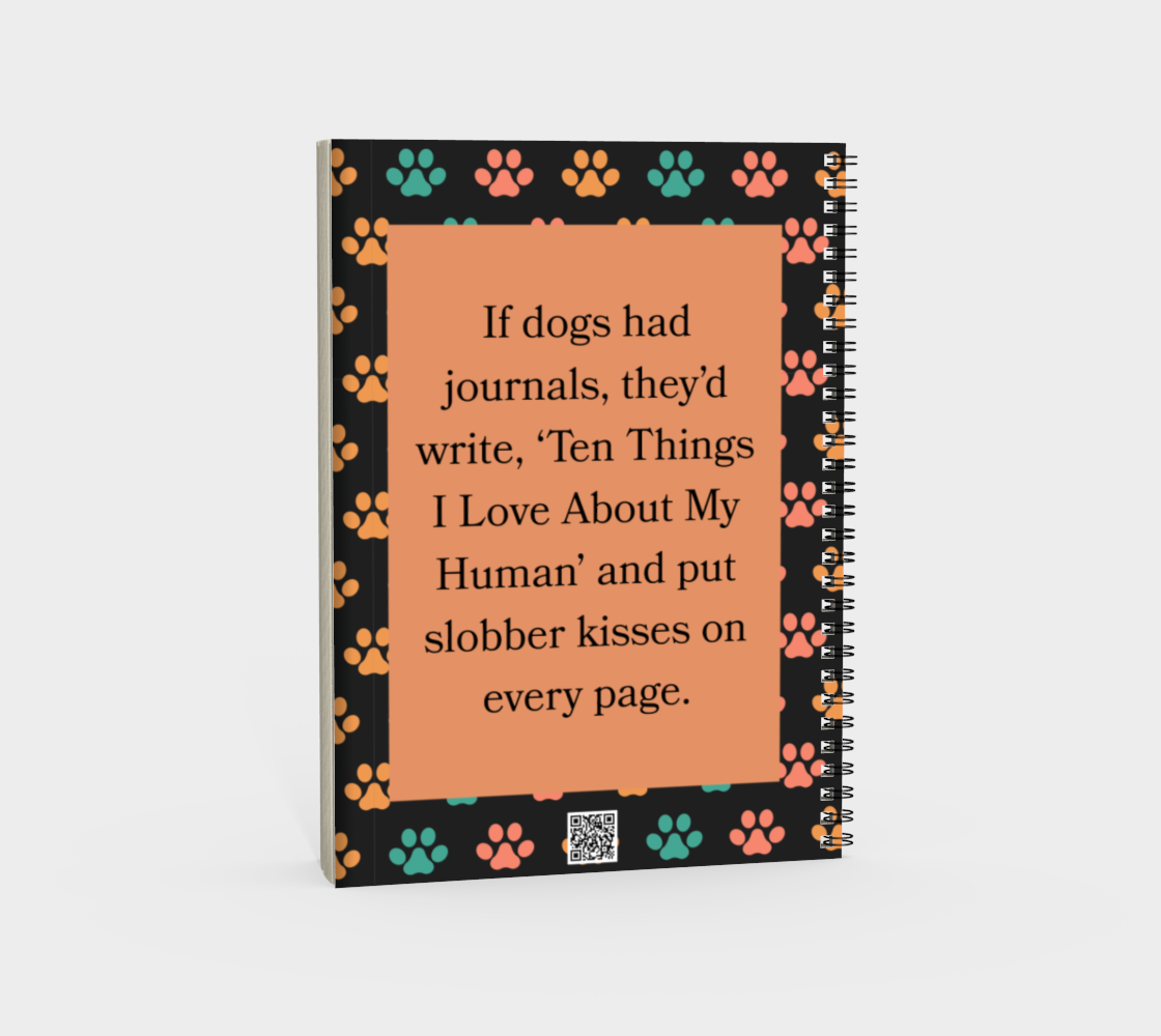 Ten Things I Love About My Dog Creative Art Journal