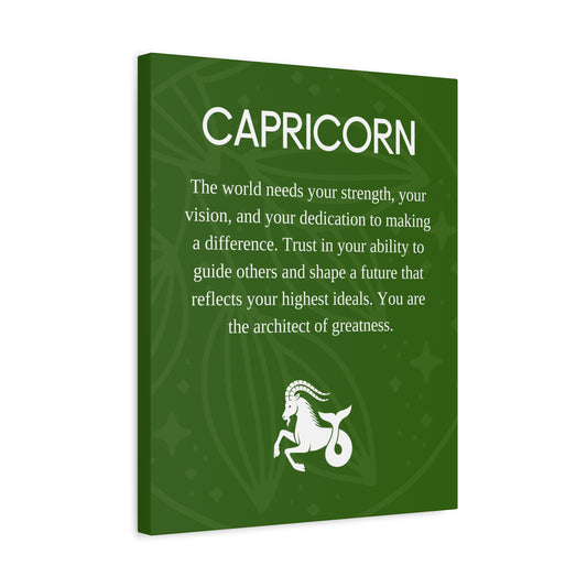 Capricorn Canvas Print