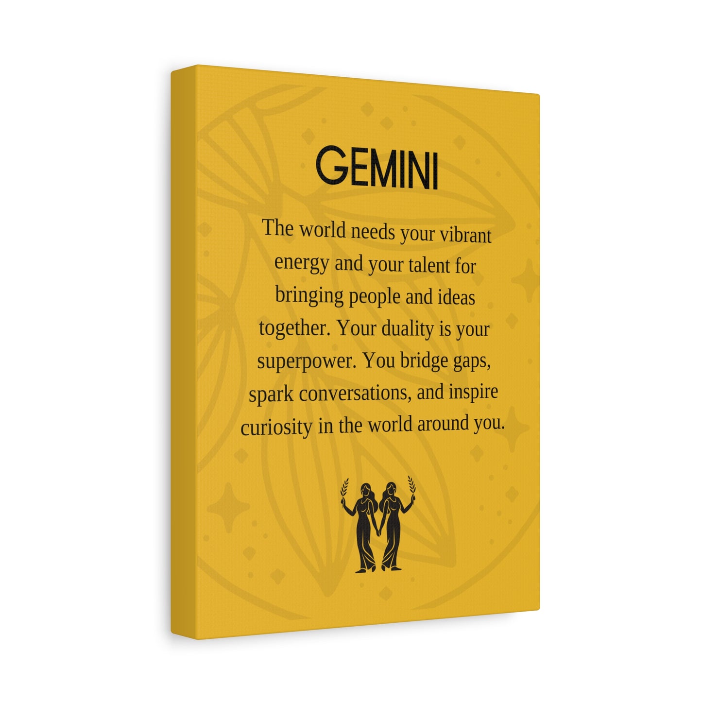 Gemini Canvas Print