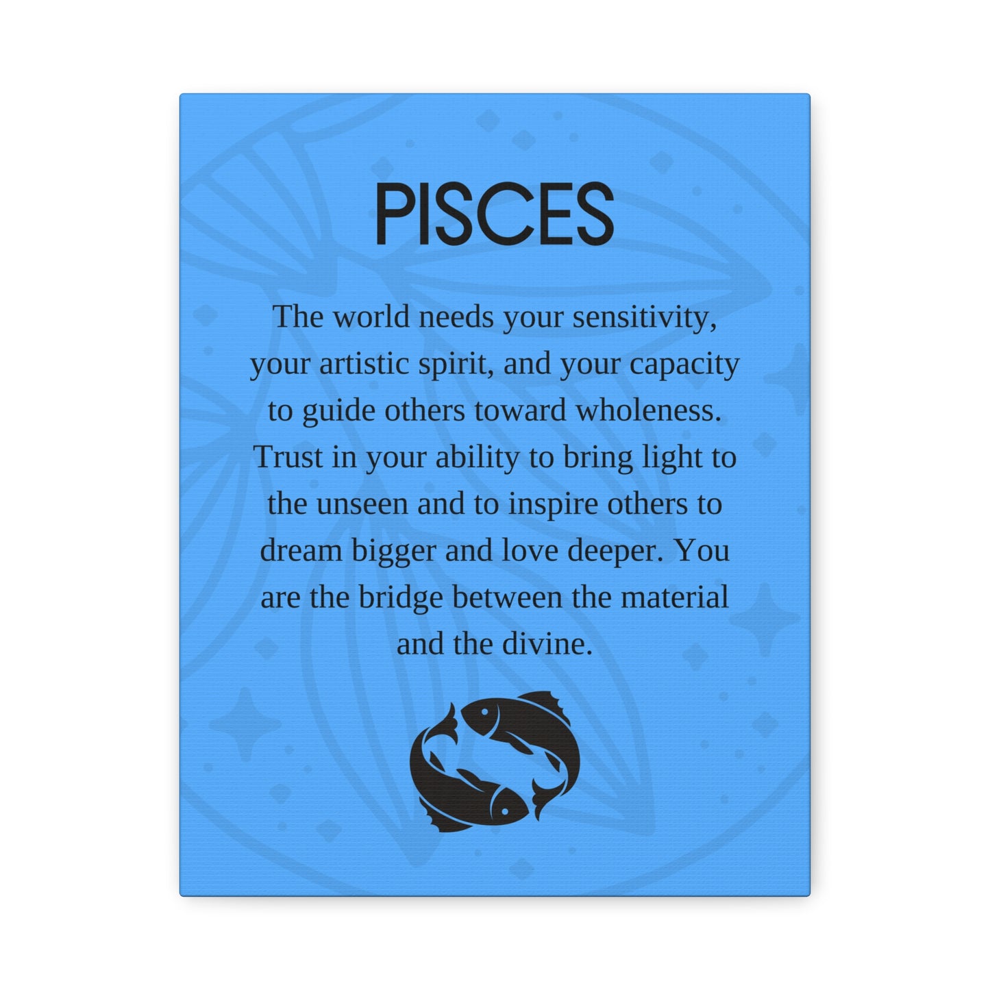 Pisces Canvas Print