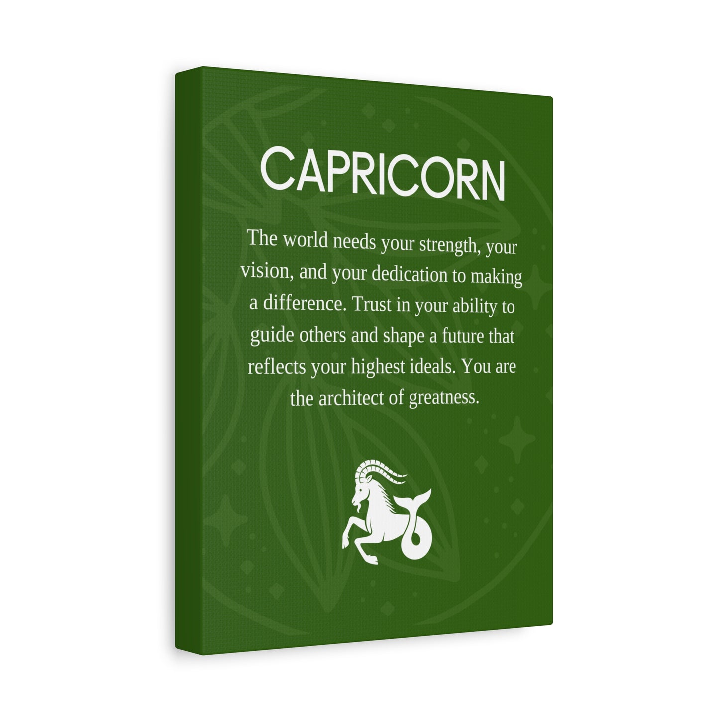 Capricorn Canvas Print