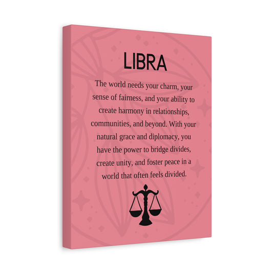 Libra Canvas Print