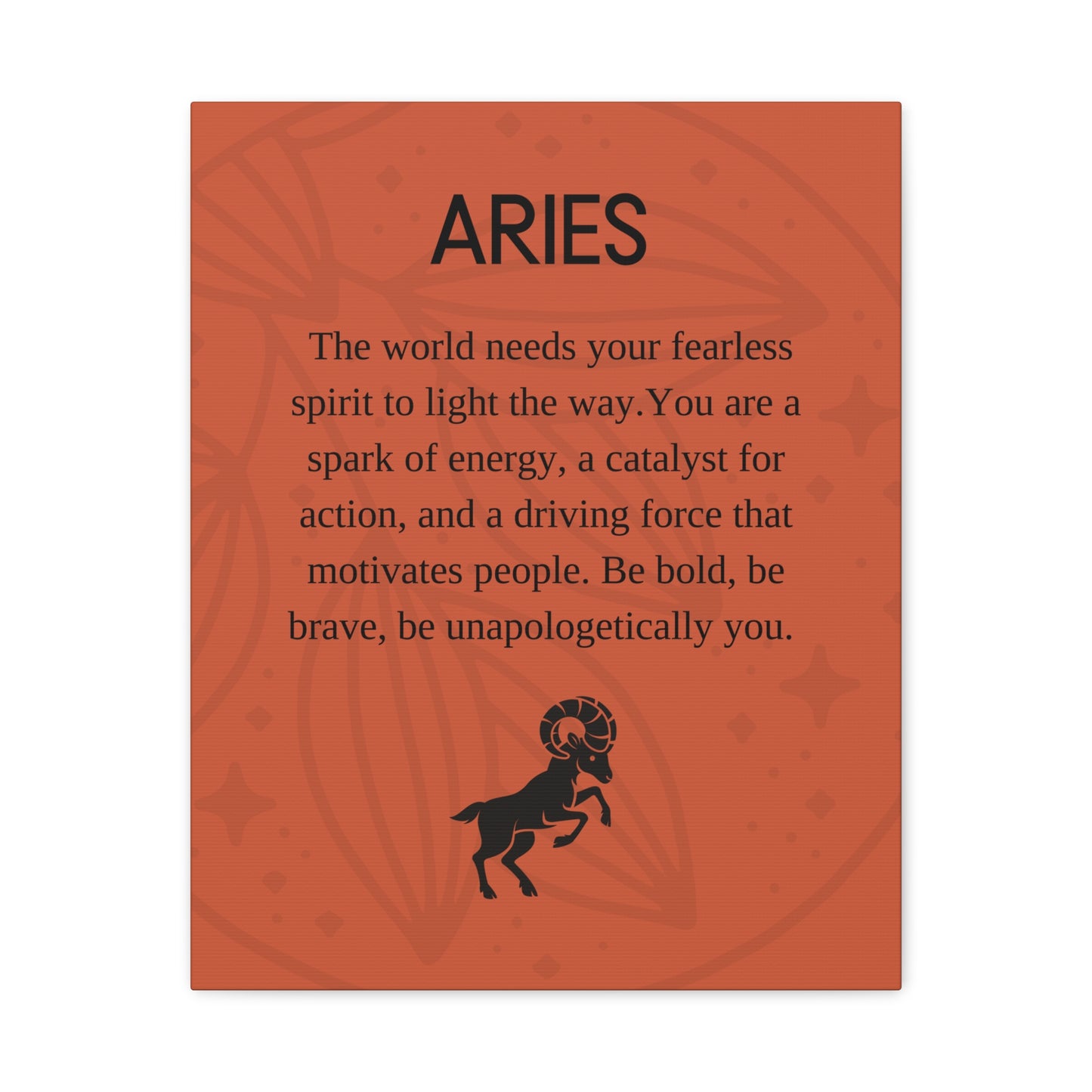 Aries Canvas Print