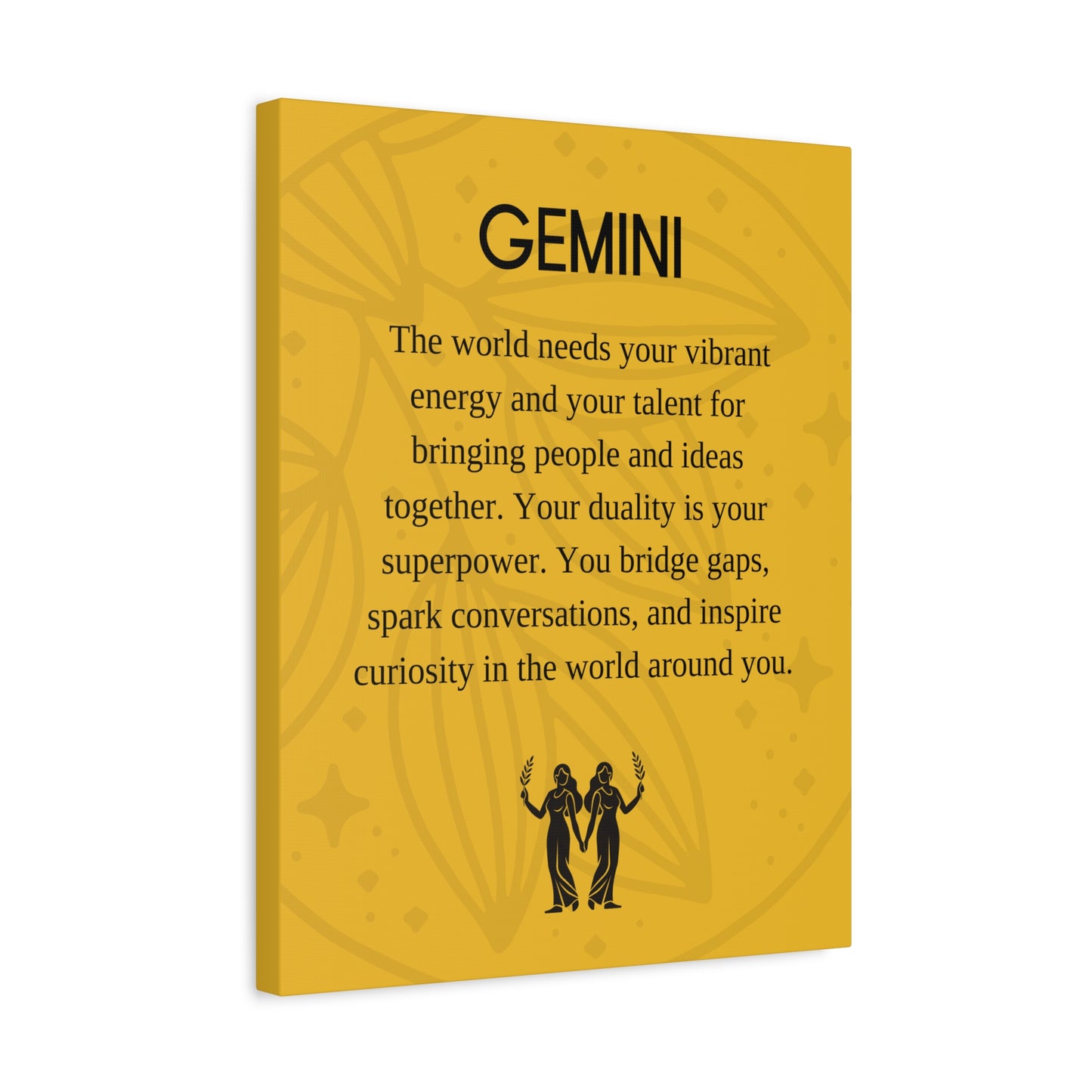 Gemini Canvas Print