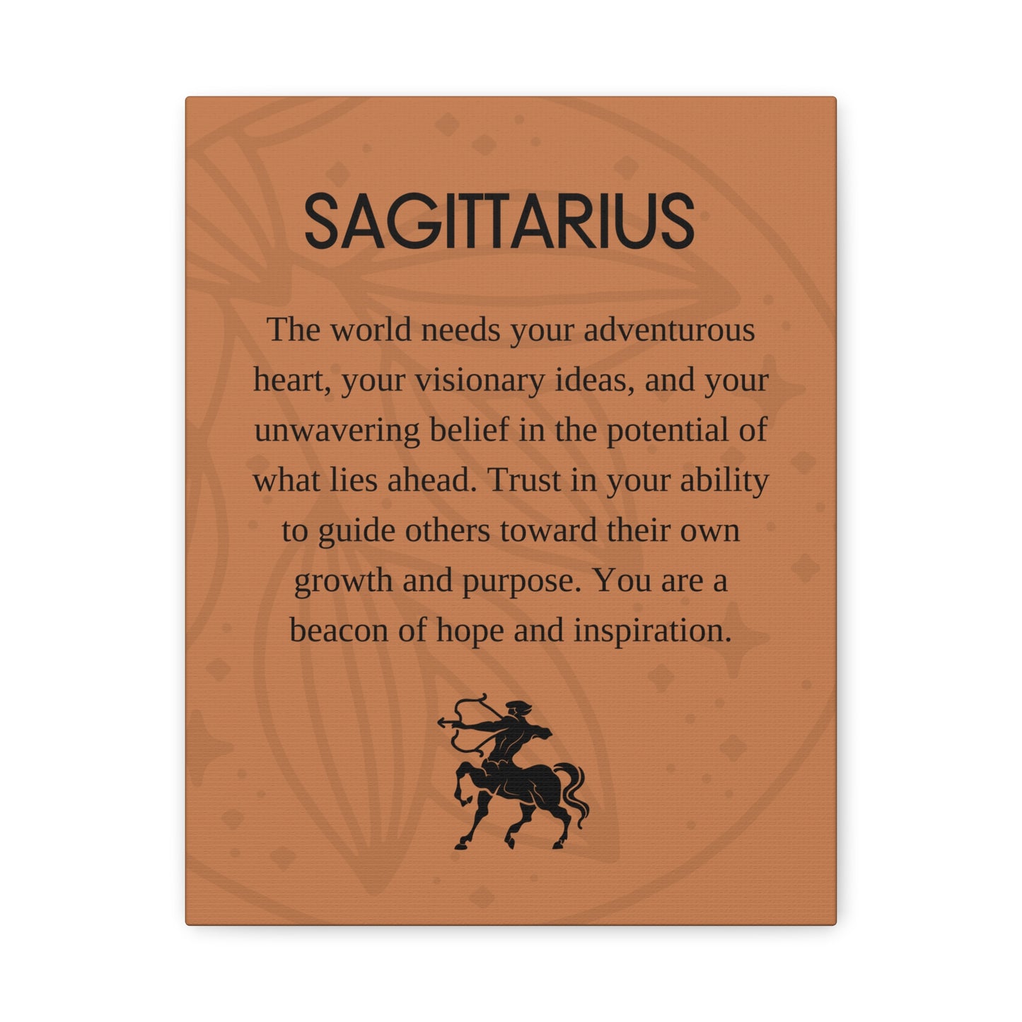 Sagittarius Canvas Print