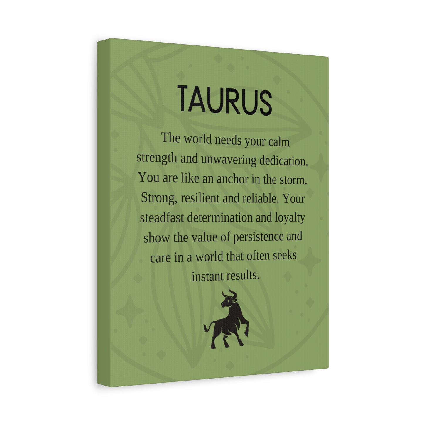 Taurus Canvas Print