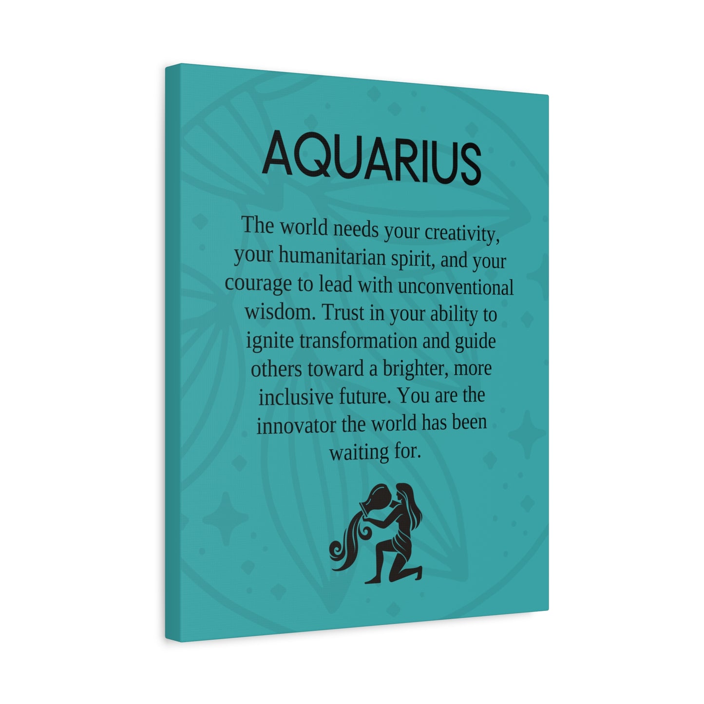 Aquarius Canvas Print