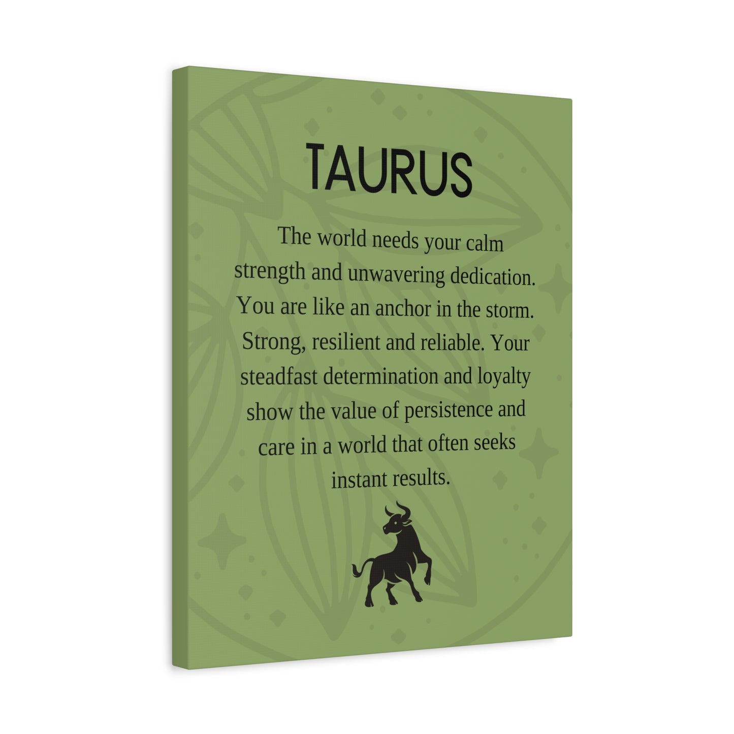 Taurus Canvas Print