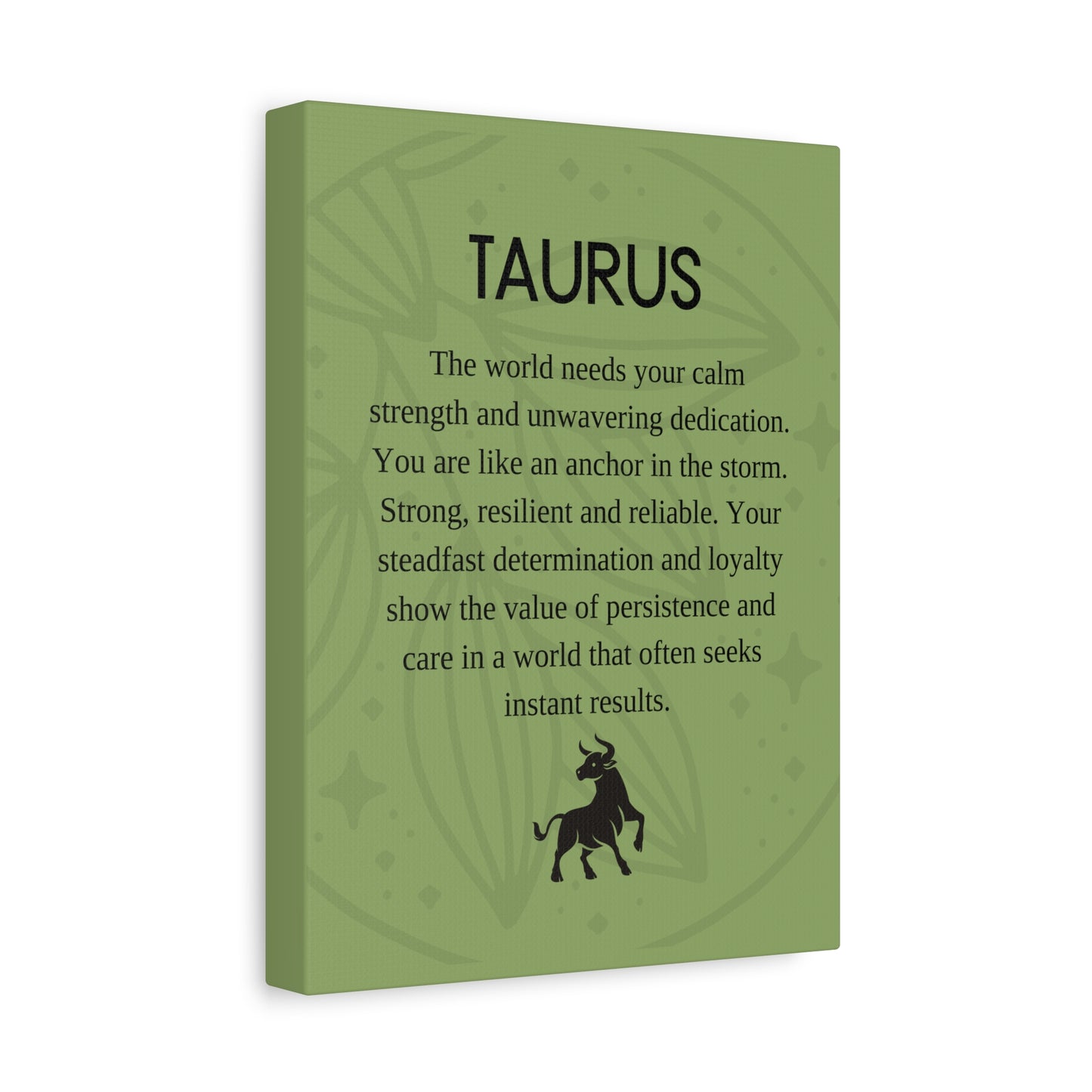 Taurus Canvas Print