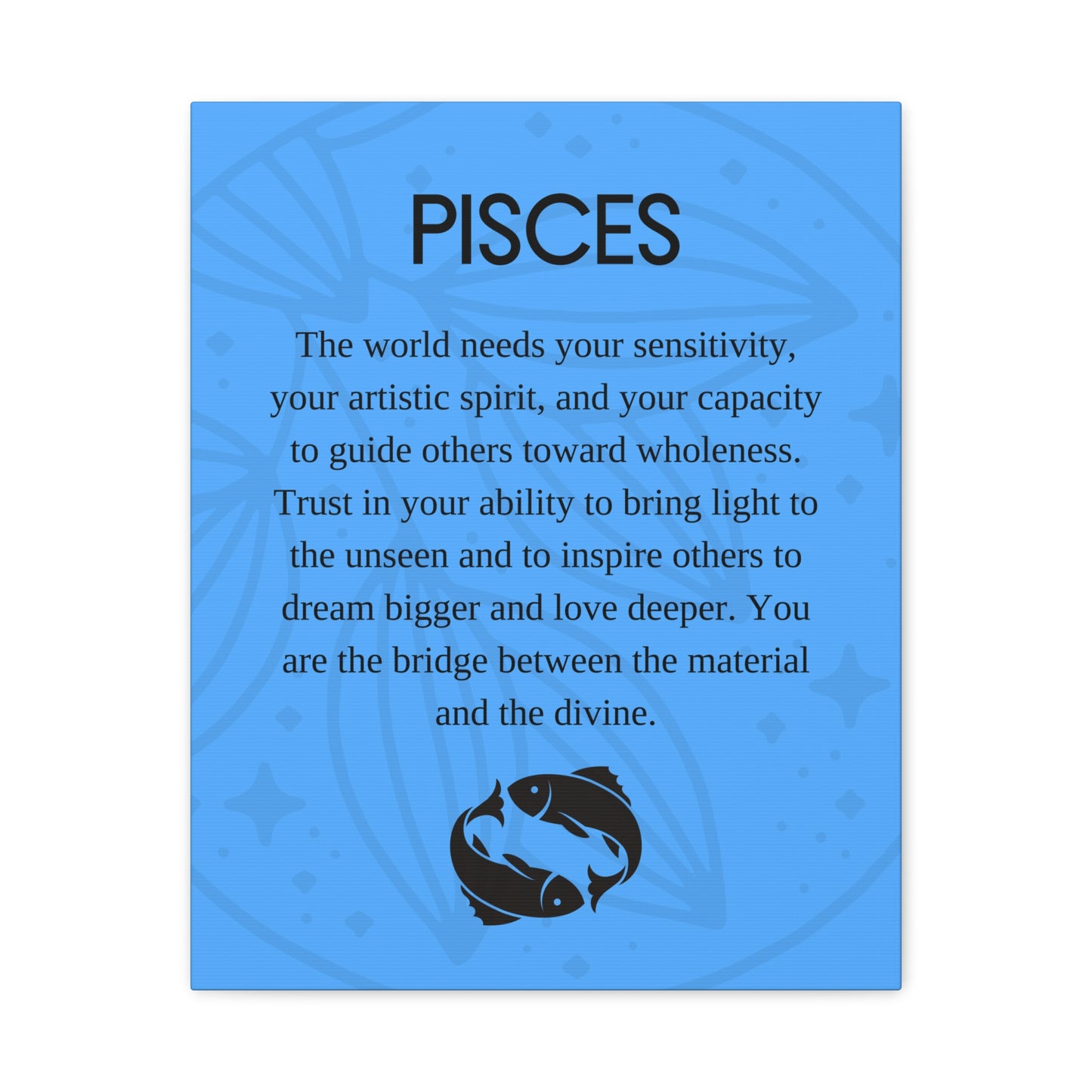 Pisces Canvas Print