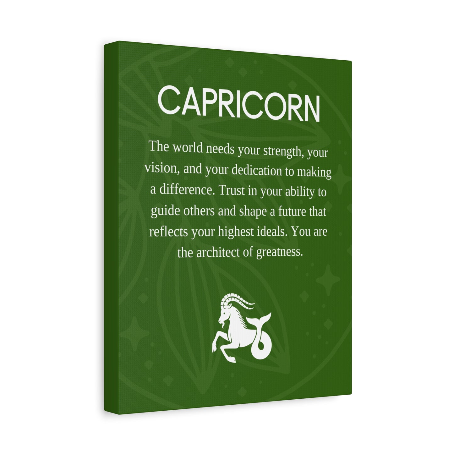 Capricorn Canvas Print