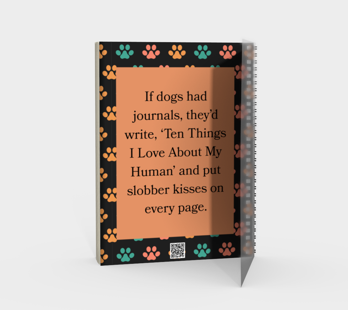 Ten Things I Love About My Dog Creative Art Journal