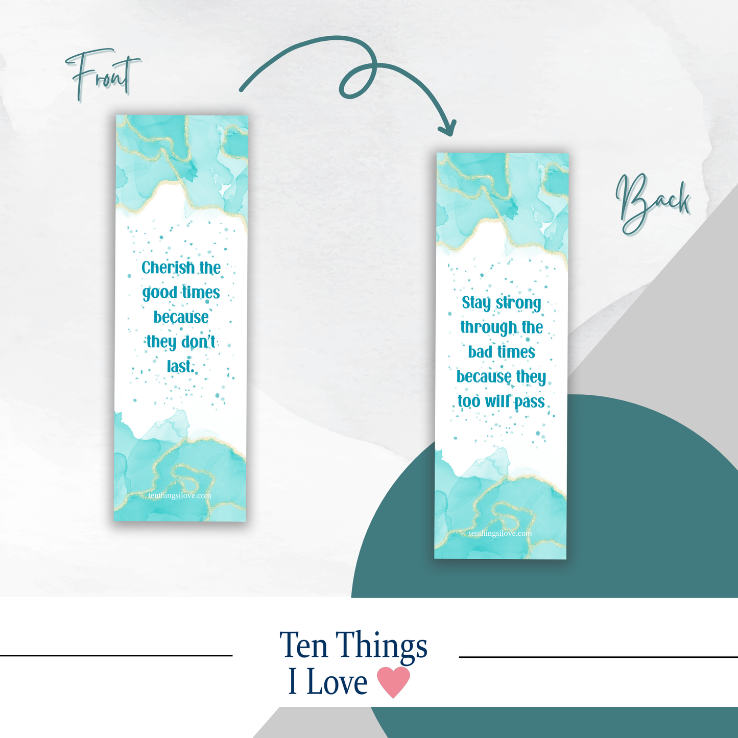 This too shall pass bookmark