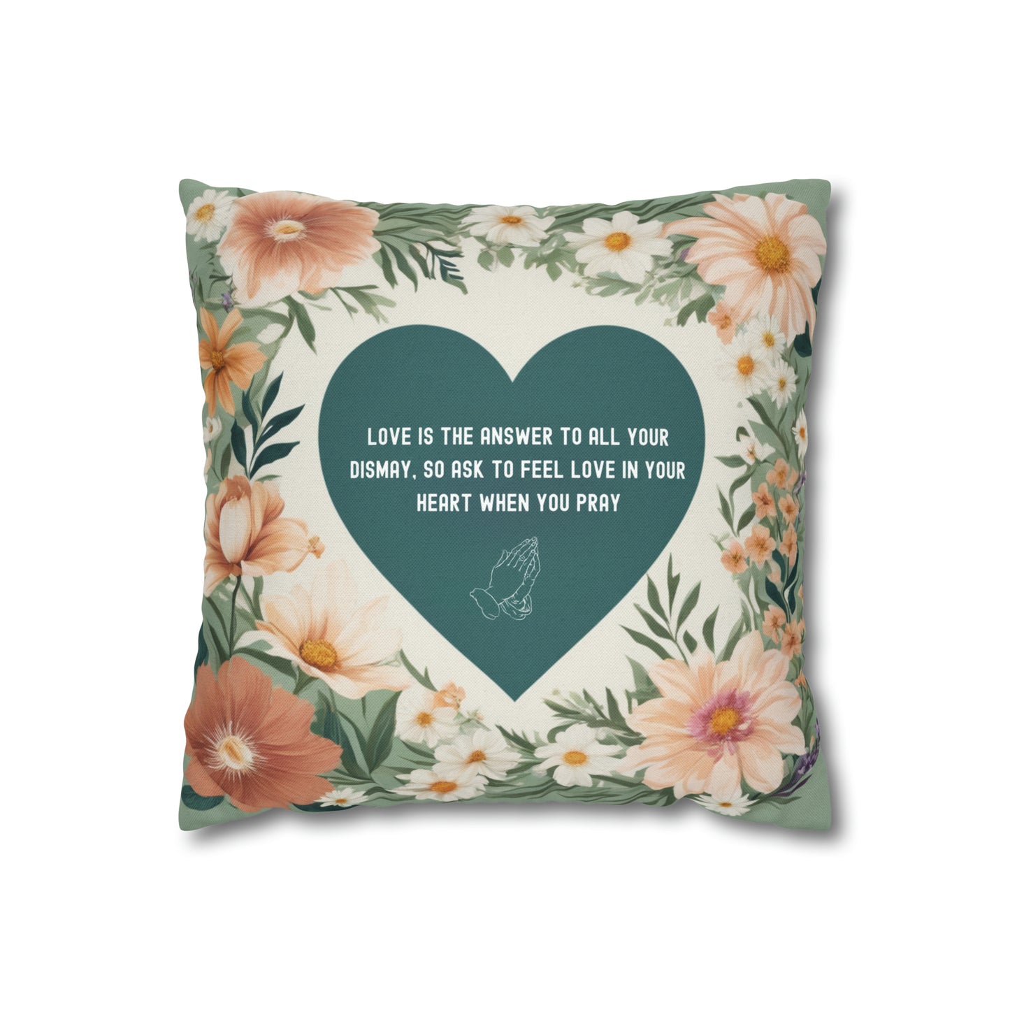 Ask to Feel Love PIllow
