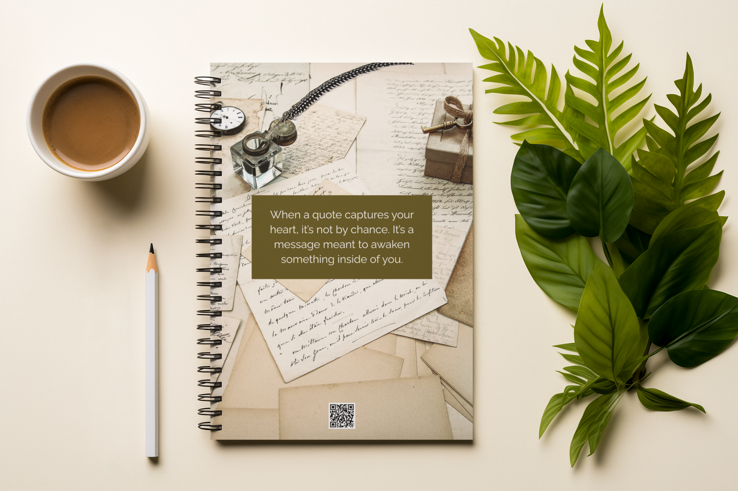 Ten Quotes I Love - Vintage Cover Design