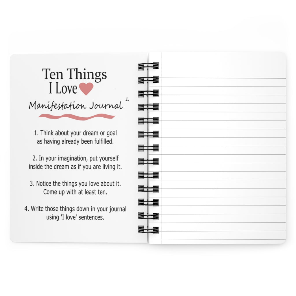 Ten Things I Love Manifestation Journal