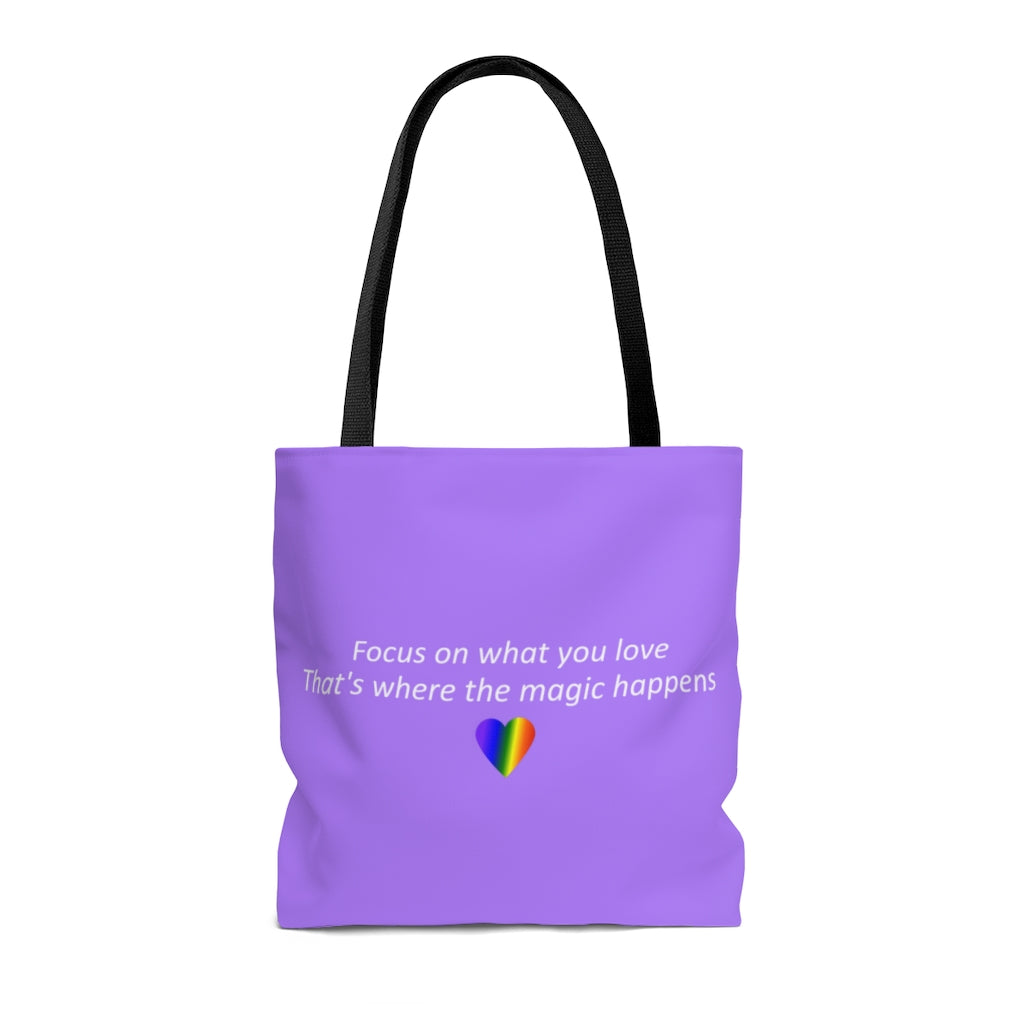 Ten Things I Love Tote Bag (Pride)